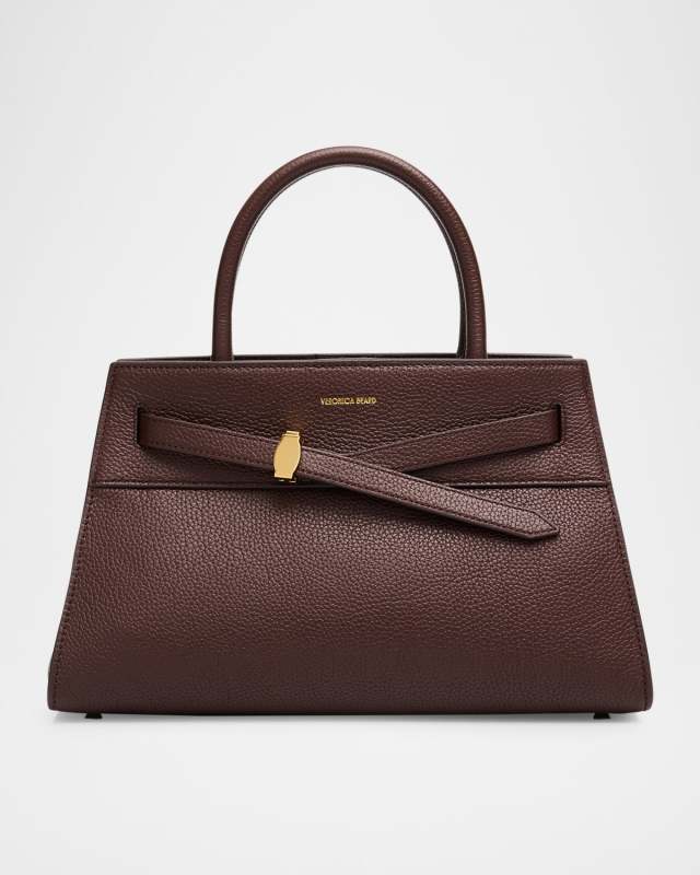 Dash Belted Grain Leather Crossbody Bag